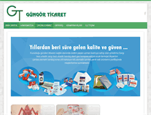 Tablet Screenshot of gungor-ticaret.com